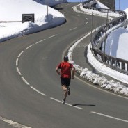 Uphill running technique